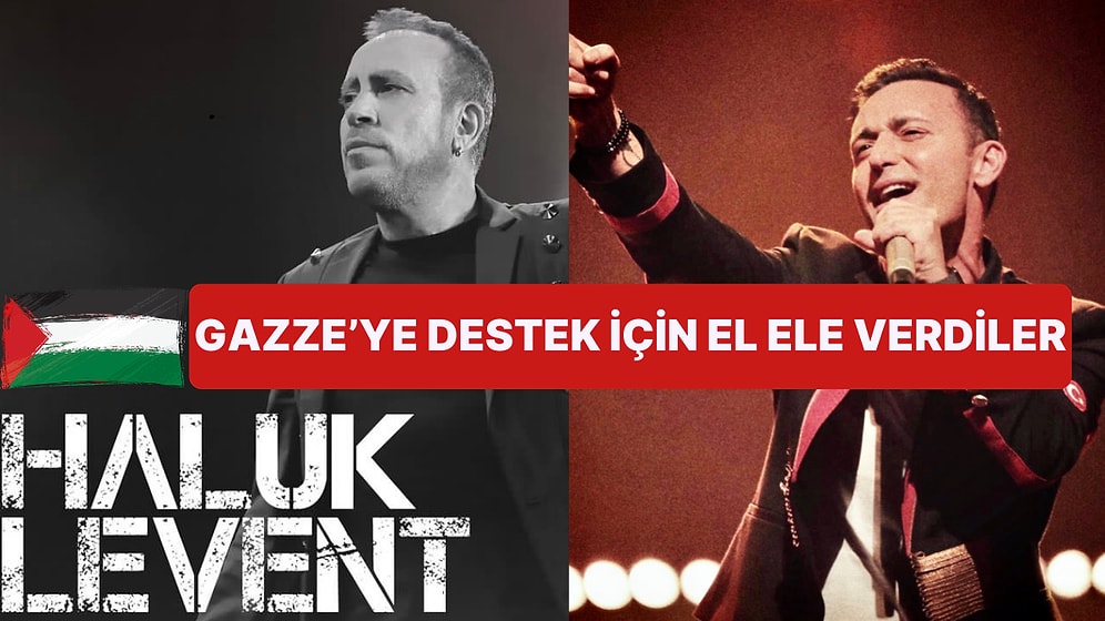 Mustafa Sandal, Haluk Levent'in Düzenlediği Gazze Destek Konserinde "Ben de Varım" Dedi