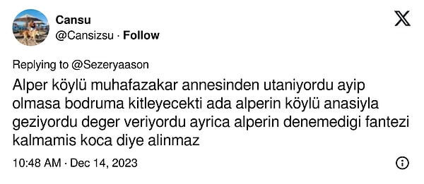 Sezer isimli kullanıcı yaptığı bu kendince analiz sebebiyle sosyal medyada büyük tepki çekti.