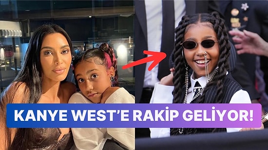 Babasının Yolundan İlerleyen North West, Rapçi Mahlasını Kanye West'in Yeni Şarkısında Duyurdu