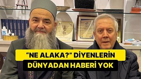 Cübbeli Ahmet ile Fenerbahçe'nin Eski Başkanı Aziz Yıldırım'ın Bir Araya Gelmesi Sosyal Medyanın Dilinde