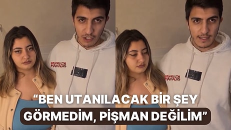 Yatakta Yatarken Canlı Yayın Açan İkiliden Açıklama Geldi: “Utanılacak Bir Şey Görmedim, Pişman Değilim”