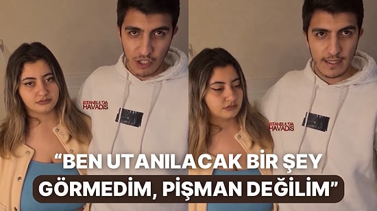 Yatakta Yatarken Canlı Yayın Açan İkiliden Açıklama Geldi: “Utanılacak Bir Şey Görmedim, Pişman Değilim”