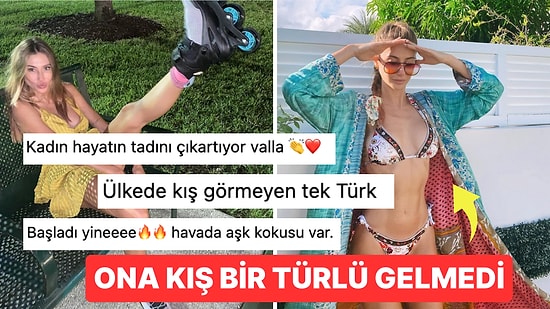 Ona Kış Bir Türlü Gelmedi: Şeyma Subaşı, Bikinili Pozlarıyla Miami Sahillerinde Boy Gösterdi!
