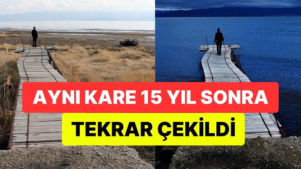 Yağışların Azalması ve Aşırı Sıcaklık Sonucunda Van Gölü'nde Sular Ciddi Oranda Çekildi