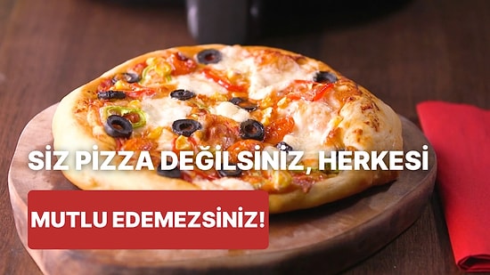 Her Dilimde Mideniz Şenlenecek: Airfryer'da Akdeniz Pizza Nasıl Yapılır?