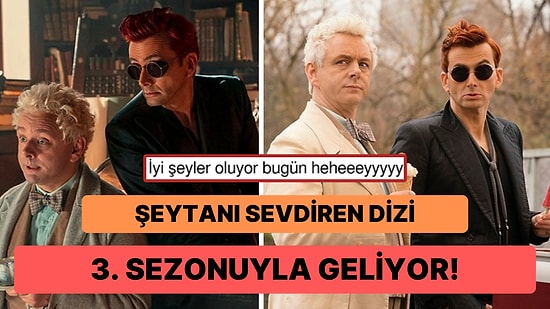 Kıyamet Senaryolarının En Absürdünü Ele Alan Good Omens'ın 3. Sezon Çekimlerinin Başlaması Herkesi Sevindirdi!