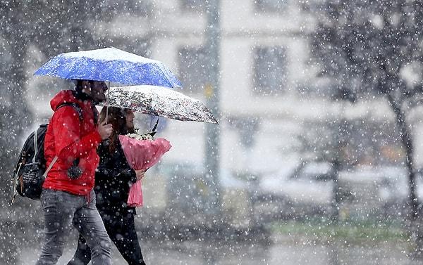 Hafta sonu özellikle Marmara, Doğu Anadolu'da kar yağması bekleniyor.