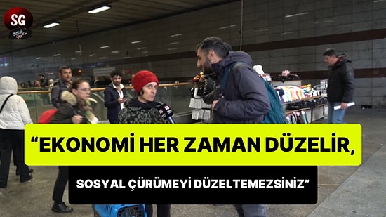 'Dünya Tarihi İktisadi Olarak Her Zaman Toparlandı' Diyen Kadın: 'Sosyal Çürümeyi Düzeltemezsiniz'