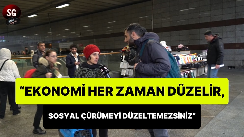 'Dünya Tarihi İktisadi Olarak Her Zaman Toparlandı' Diyen Kadın: 'Sosyal Çürümeyi Düzeltemezsiniz'