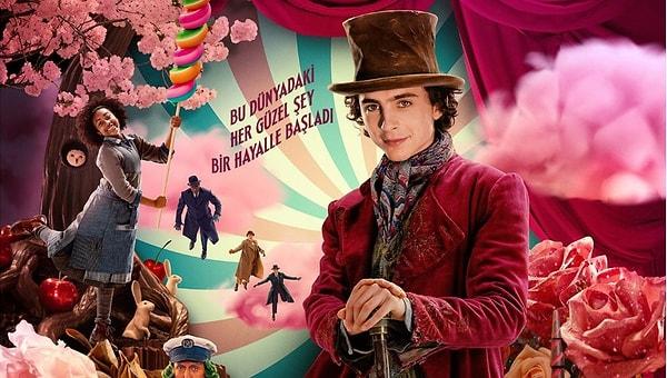 'Charlie‘nin Çikolata Fabrikası‘ kitabının ilk iki uyarlamasından sonra çekilen yeni filmi "Wonka" filmi 15 Aralık günü sinemalarda vizyona girdi.