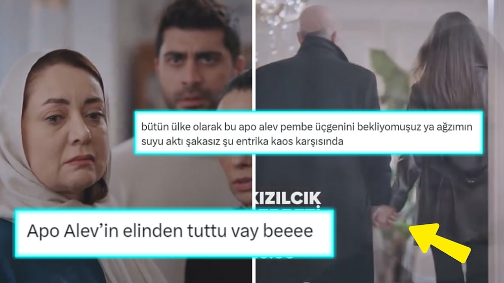 Apo'nun Alev'in Elini Tutup Evi Terk Ettiği Kızılcık Şerbeti Fragmanına Tepki Yağdı