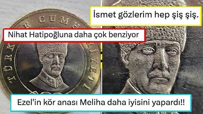 Cumhuriyetin 100. Yılına Özel Basılan Paradaki Atatürk Görseli Tartışma Yarattı: Atatürk’e Benziyor mu?