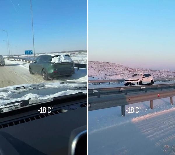 Hava sıcaklığından dolayı yolda kaldıkları iddia edilen elektrikli araçlara ait o görüntüler sosyal medyada viral oldu.