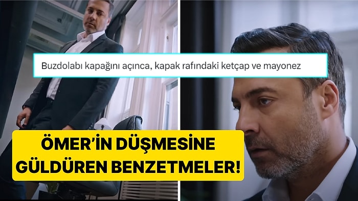 Kızılcık Şerbeti Ömer'in Bayıldığı Sahneye Gelen Birbirinden Komik Benzetmeler