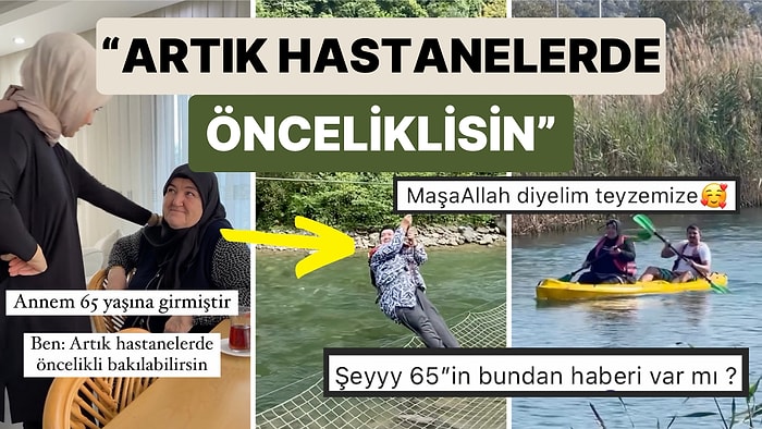 65 Yaşına Gelen Annesinin Hayat Enerjisini Paylaşan Kadının Videosu İzleyenlere de Enerji Verdi
