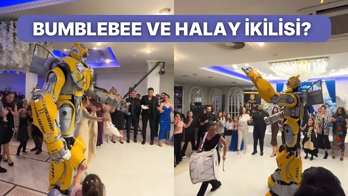 Transformers’ın Bumblebee Karakterinin Bir Düğünde Halay Çektiği Anlar Size Yaşananları Sorgulatacak