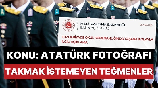 Tuzla Piyade Okulu'nda Yaşanan Teğmen Kavgasına İlişkin Beklenen Açıklama Geldi!