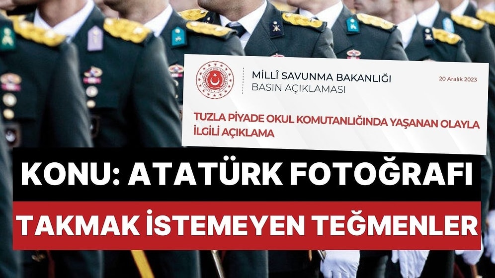 Tuzla Piyade Okulu'nda Yaşanan Teğmen Kavgasına İlişkin Beklenen Açıklama Geldi!