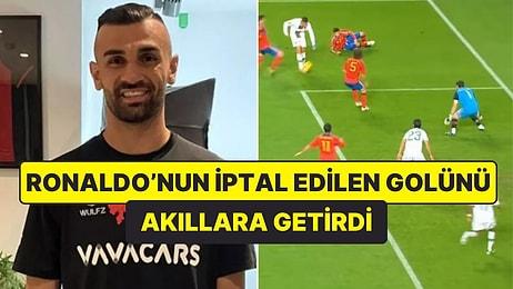 Serdar Dursun'un Galatasaray Maçında Gole Giden Topa Dokunarak Ofsayta Düşmesi Sosyal Medyanın Dilinde