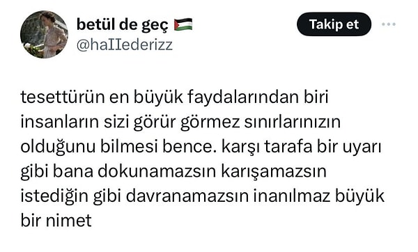 İşte o paylaşım: