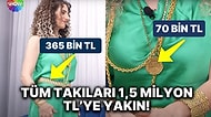 Nasip Olur mu? Gelin Evi'nde Kayınvalidesinin Hediye Ettiği 665 Bin TL'lik Altın Kemeriyle Şov Yapan Kadın