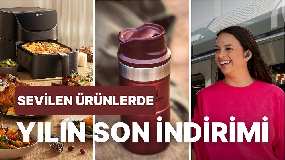 İndirimlerde Sona Gelindi: Yıl Bitmeden Alabileceğiniz Günün İndirimli 16 Ürünü