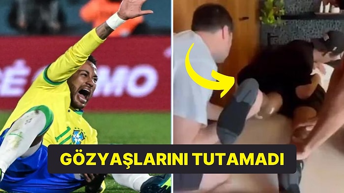 Ön Çapraz Bağ Sakatlığı Yaşayan Neymar'ın Tedavi Sürecinde Acıdan Gözyaşlarını Tutamadığı Anlar