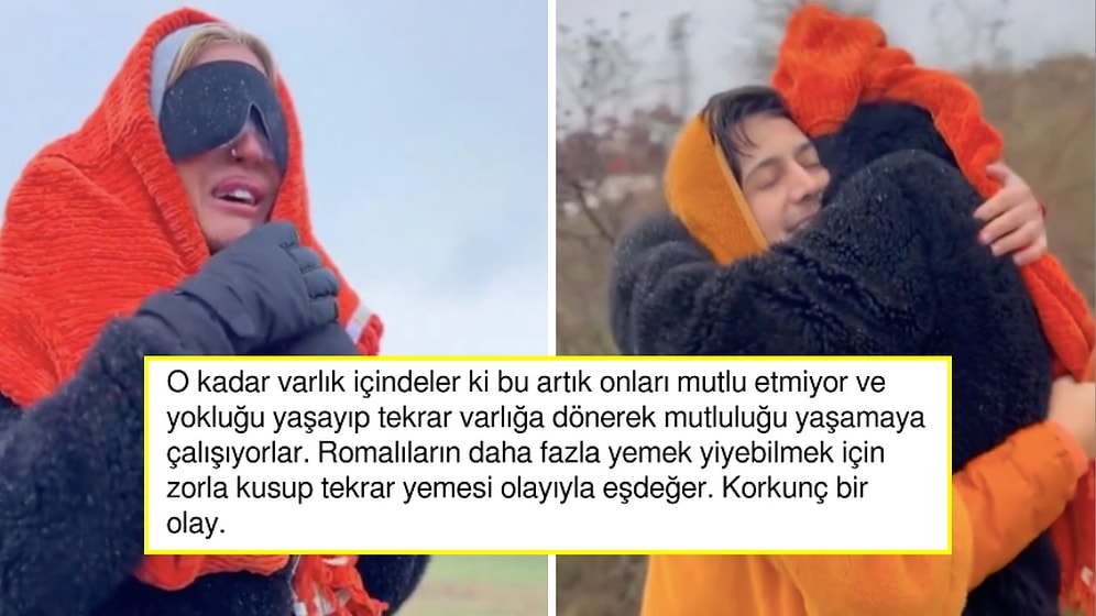Çağla Şıkel'in 4 Gün Boyunca Gözlerinde Bantla Yaşadığı Ritüel Eleştirilerin Odağında!