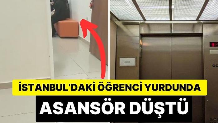 Cevizlibağ Atatürk KYK Kız Öğrenci Yurdu'nda Asansör İki Defa Düştü