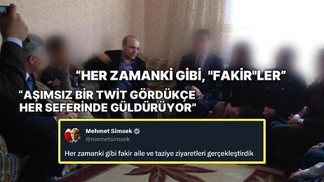 Yine Gündemde: Bakan Mehmet Şimşek'in 11 Yıl Önce Yaptığı 'Fakir Aile Ziyareti' Unutulmuyor!