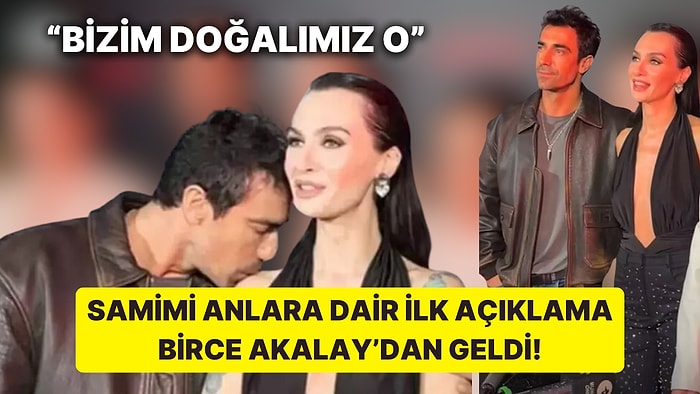 Birce Akalay İbrahim Çelikkol ile Samimi Hallerine Gelen Eleştirilere Dayanamayarak Sessizliğini Bozdu!