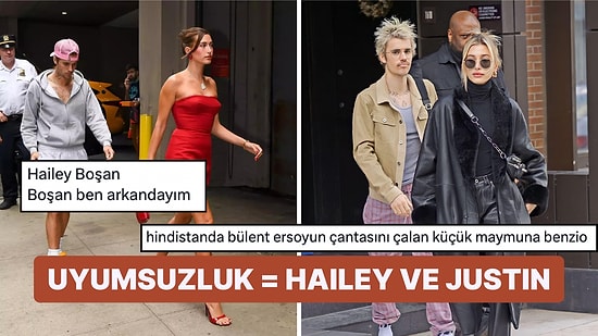 Justin Bieber ve Hailey Bieber'ın Tarz Uyuşmazlığı Dillere Düştü "Justin Ekmek Almaya mı Gidiyor?" Dedirtti