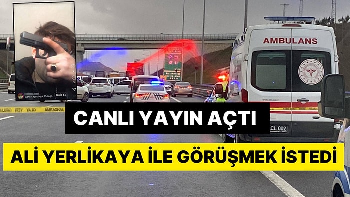 Önce TIR Şoförünü Rehin Aldı Daha Sonra Ali Yerlikaya İle Görüşmek İstedi