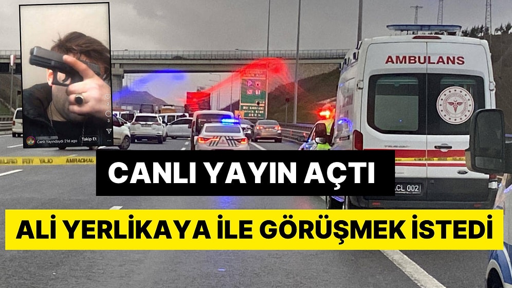 Önce TIR Şoförünü Rehin Aldı Daha Sonra Ali Yerlikaya İle Görüşmek İstedi