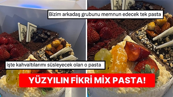 Dört Farklı Çeşidi Bir Araya Getiren Mix Pastayı Görene Kadar Ona İhtiyacınız Olduğunu Fark Etmeyeceksiniz