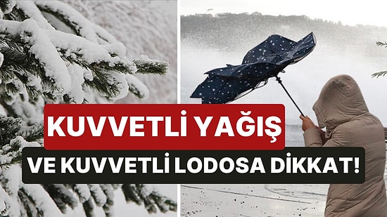 Meteorolojiden Lodos Uyarısı! 24 Aralık Pazar Günü Kuvvetli Lodosa ve Kuvvetli Yağışlara Dikkat!