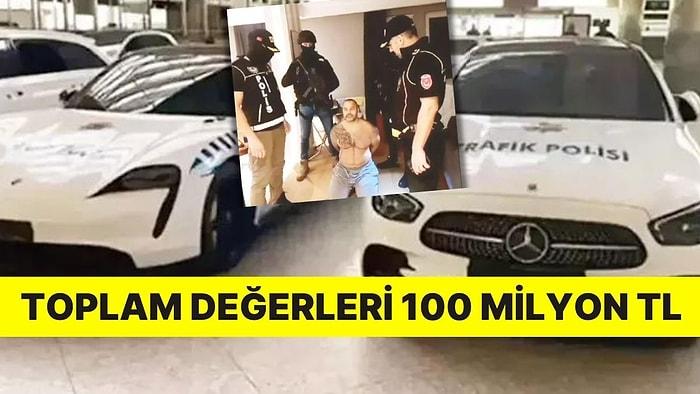 Toplam Değerleri 100 Milyon TL! Comanchero Örgütünün Lüks Araçları İstanbul Polisinin Oldu