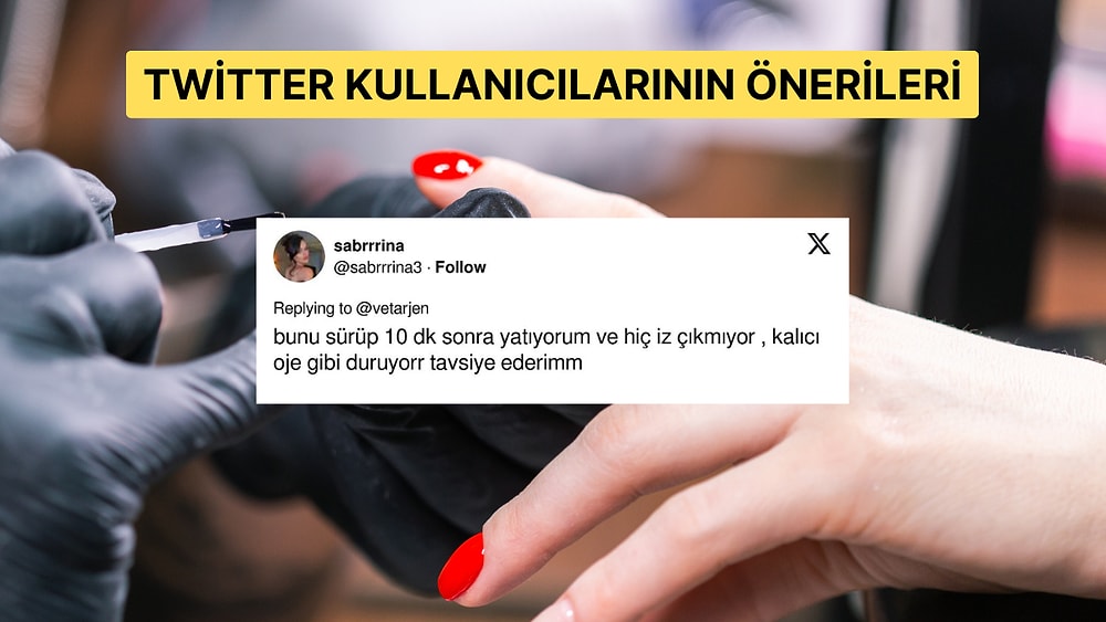 Ojenin Kurumasını Beklemeye Üşenenler için Twitter Kullanıcılarının Önerisi Olan Oje Kurutucular