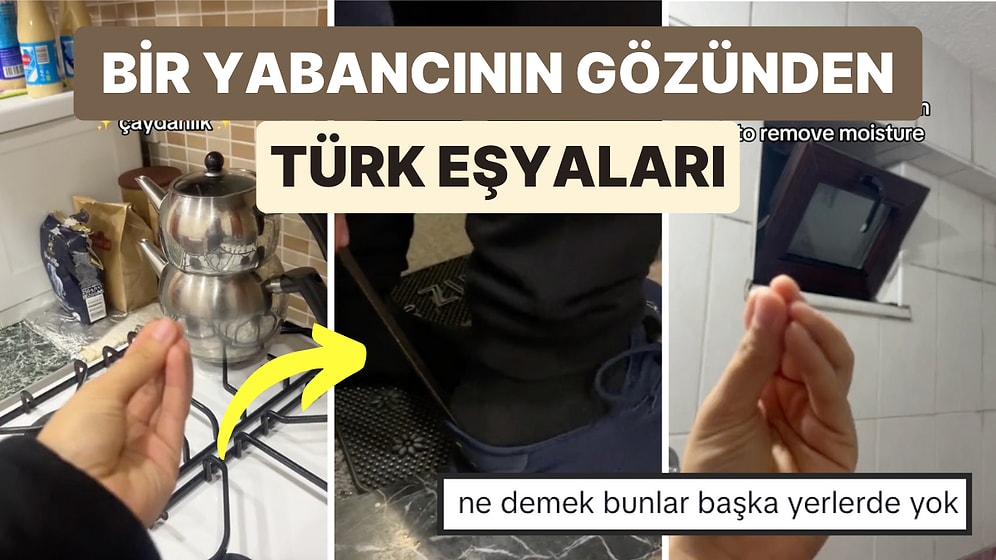 Türkiye'de Yaşayan Tacikistanlı Bir Kadın Hayatını Kolaylaştıran Türk Eşyalarını Paylaştı