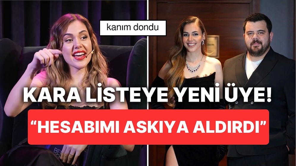 Berfu Yenenler'in Kendisini 'Kara Listesine' Aldığını Söyleyen Bir Magazin Sayfasından Şoke Eden İtiraf