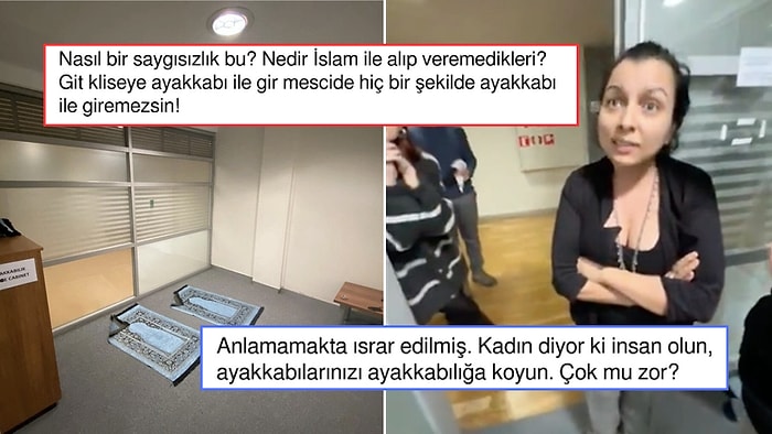 Akademisyen ve Öğrenciler Arasında Çıkan "Mescit mi, İbadethane mi?" Tartışması Kullanıcıları İkiye Böldü