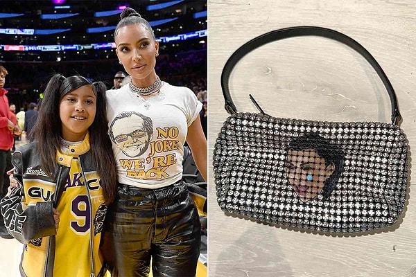 North West'e annesi Kim'in herkesin dalga geçtiği ve bir internet meme'i haline gelen ağlayan fotoğrafının olduğu bir çanta hediye edildi.