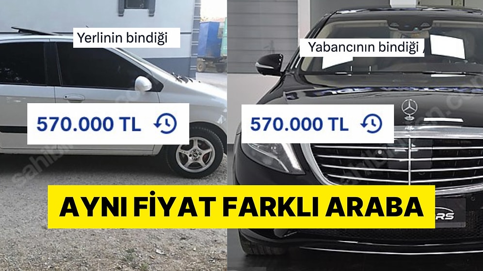 Yabancıdan Yabancıya Satılan Araçların Düşük Fiyatları Sosyal Medyanın Gündeminde
