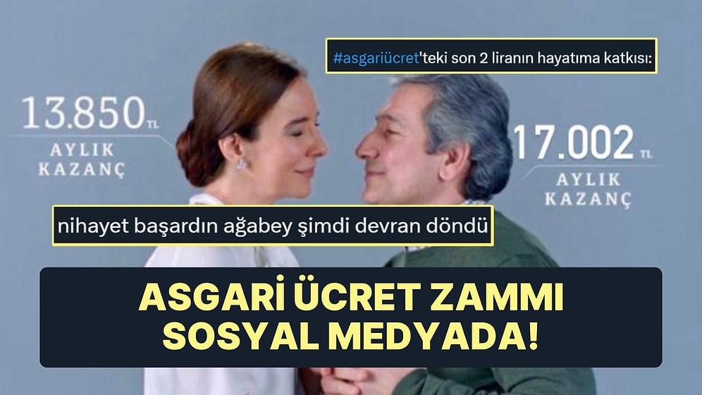 Asgari Ücret Açıklandı: 17 Bin Liranın Yanındaki 2 Liranın Yalnızlığı Her Yanı Sardı!