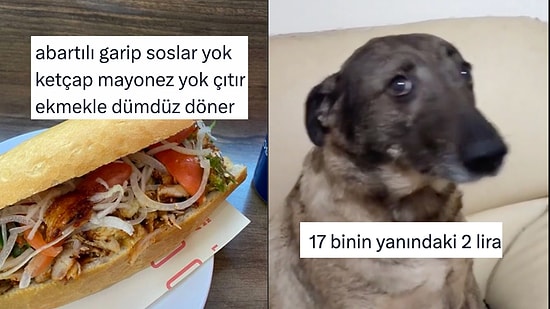 Dümdüz Döner Ekmeğe Hasret Kalanlardan Yeni Asgari Ücretteki 2 Liraya Son 24 Saatin Viral Tweetleri