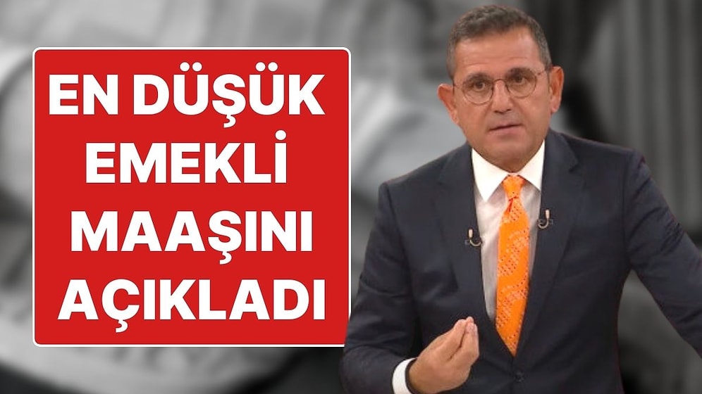 Gazeteci Fatih Portakal'dan Emekli Maaşı Açıklaması: "Yüzde 52-53 Oranında Zam Olacak"
