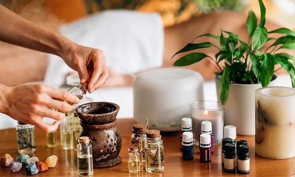 8. Use aromatherapy for hormonal balance.