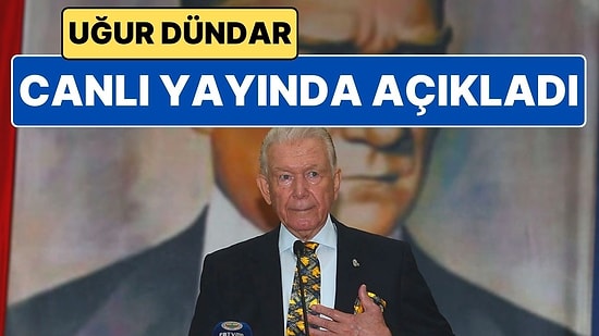 Galatasaray - Fenerbahçe Maçı Öncesi Kriz: Uğur Dündar Açıkladı; Ali Koç Maça Çıkmama Kararı Aldı