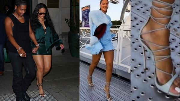 İncecik topuklularla mazgallarda yürüyen Rihanna'dan elinde mama kabıyla ve rahat tarzıyla tam anlamıyla kendini anneliğe kaptıran Rihanna'ya...