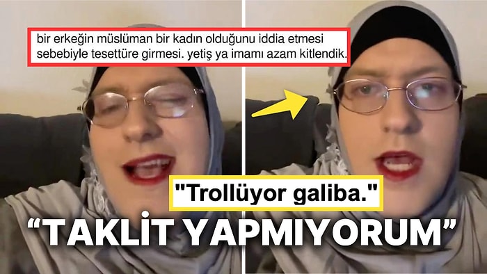 Müslüman Olduğunu Söyledikten Sonra Trans Birey Açıklaması Yapan Kişi Tartışma Yarattı